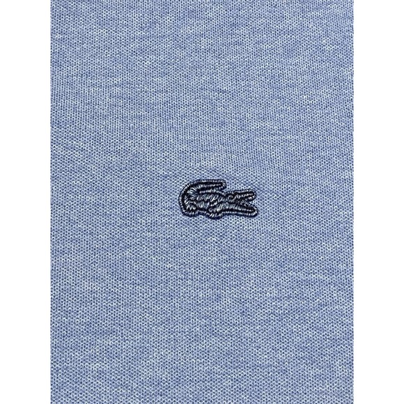 Lacoste Polo Shirt Men XL Blue Knit Golf Outdoor College Casual Preppy - Picture 7 of 7